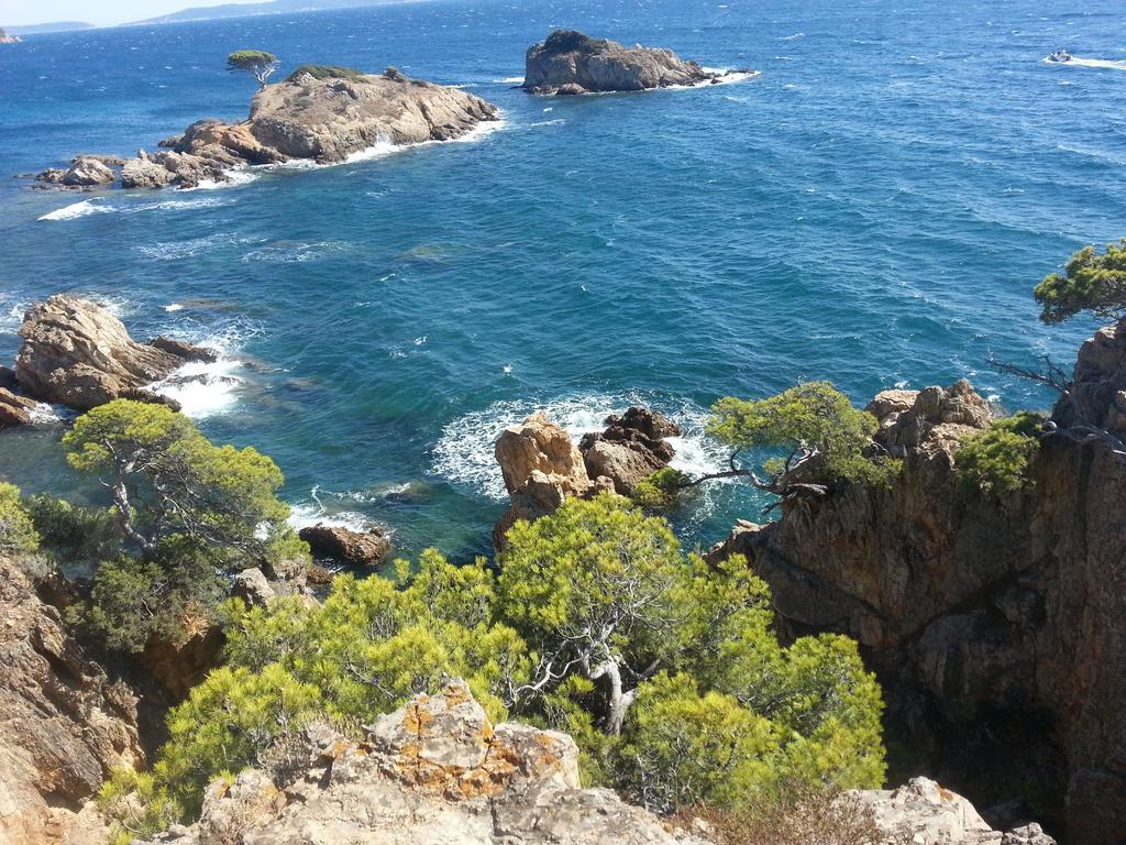 Bel Appart Style Vintage Vue Mer La Londe-les-Maures Exteriör bild